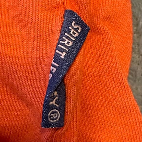 Spirit Jersey St Lucia Green Orange Ombre Oversize Long Sleeve Shirt XS - Picture 4 of 6